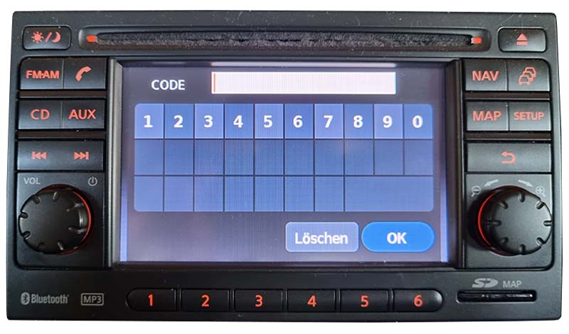 Nissan Navigation LCN EU Sat Nav